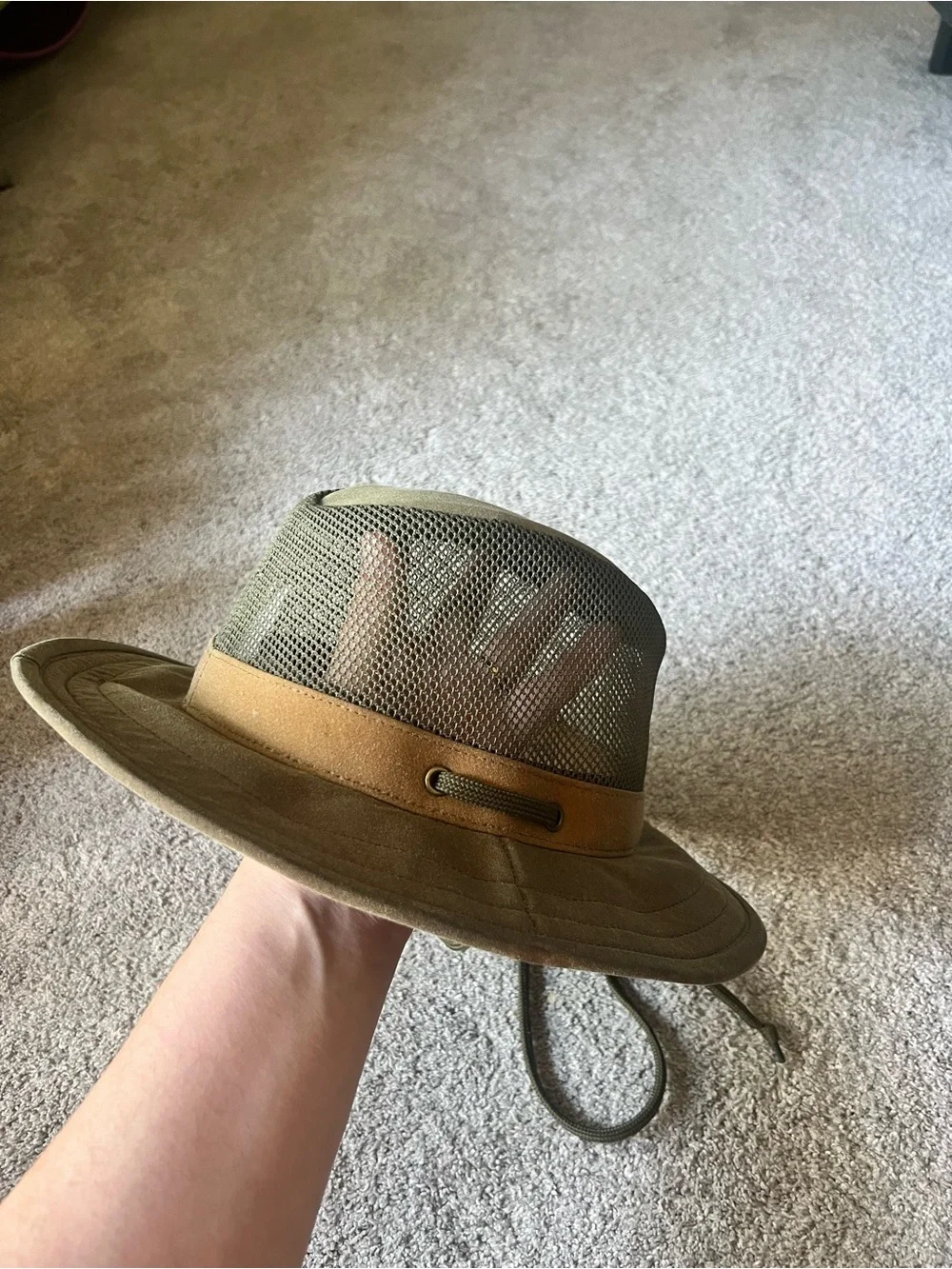 Outback Trading Company #6094 Willis Mesh Mens M Hat Original Outback Oilskin
